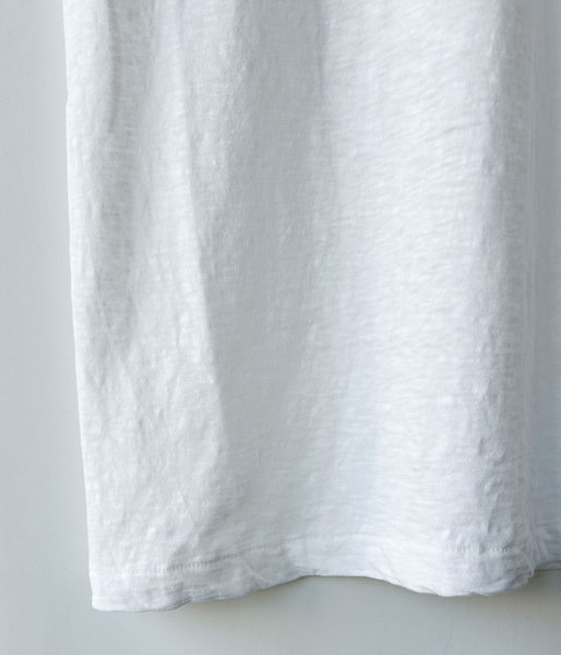 nowos/CREW NECK T-SHIRT(WHITE)