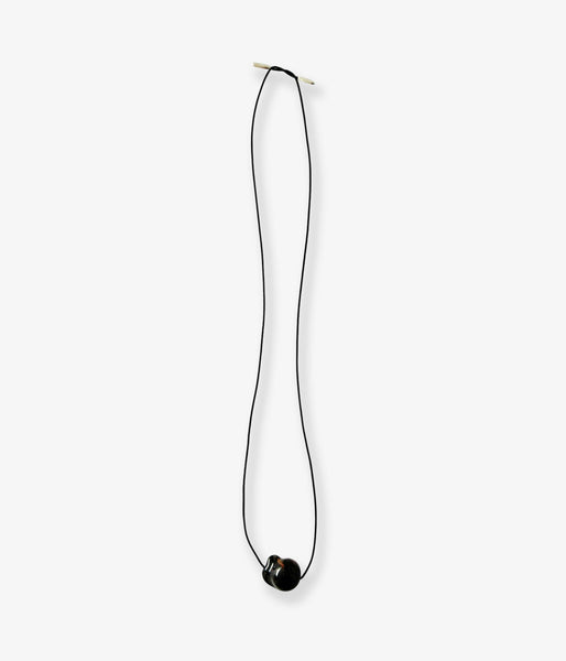 R.ALAGAN/DISTORTED STONE CHOKER(MAHOGANY)