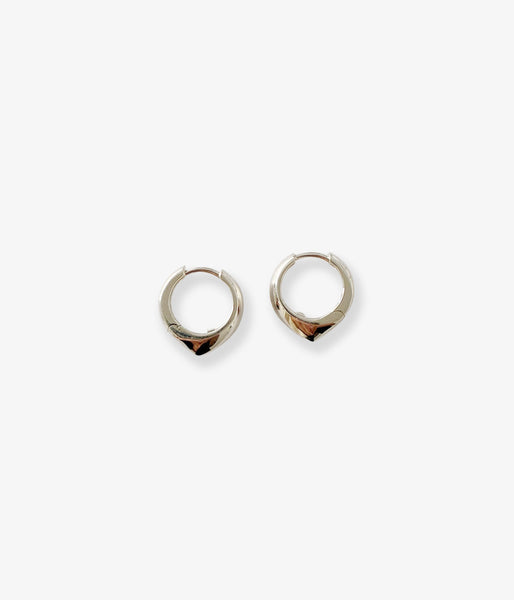 R.ALAGAN/SMALL WILLOW EARRINGS(SILVER)