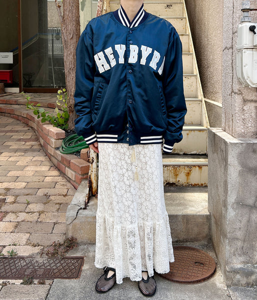 nowos/STADIUM JACKET(BLUE)