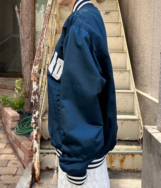 nowos/STADIUM JACKET(BLUE)
