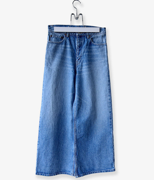 nowos/WIDE DENIM(INDIGO)