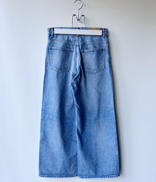 nowos/WIDE DENIM(INDIGO)