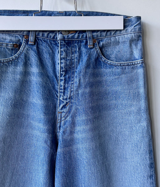nowos/WIDE DENIM(INDIGO)