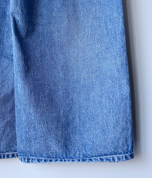 nowos/WIDE DENIM(INDIGO)