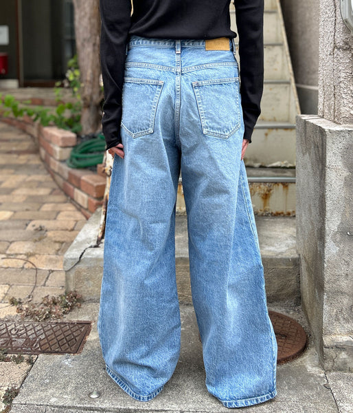 nowos/WIDE DENIM(INDIGO)