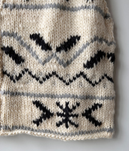 nowos/KNIT VEST(IVORY)