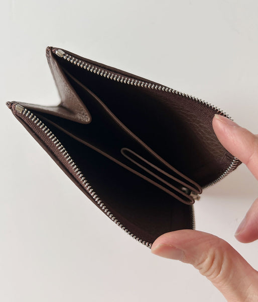 Aeta/L-SHAPED WALLET(BROWN)