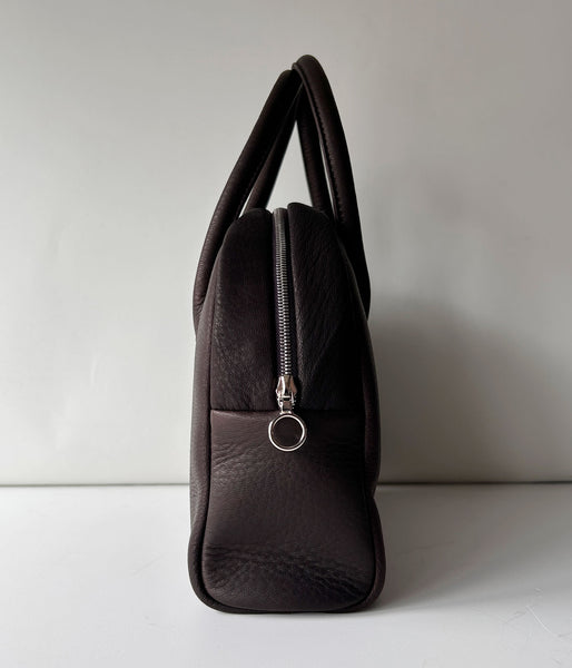 Aeta/DEER LEATHER BOSTON S(DARK BROWN)