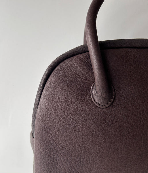 Aeta/DEER LEATHER BOSTON S(DARK BROWN)