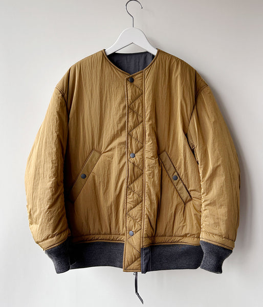 PHEENY/NYLON VAZZERO DUAL FACE FLIGHT JACKET(GRAY)