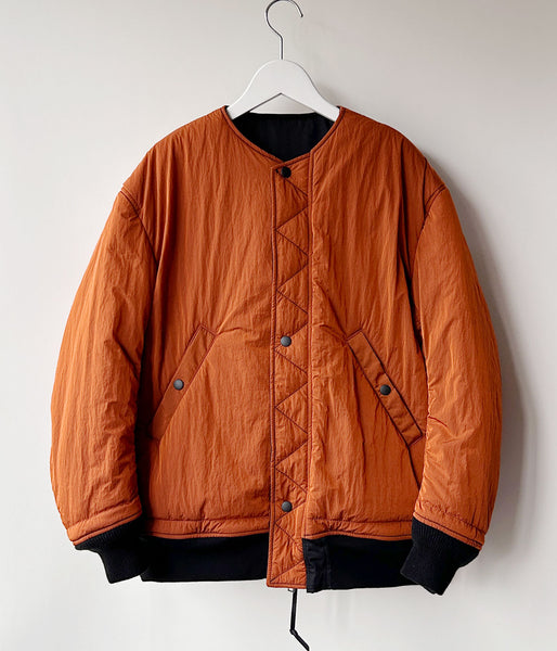 PHEENY/NYLON VAZZERO DUAL FACE FLIGHT JACKET(BLACK)
