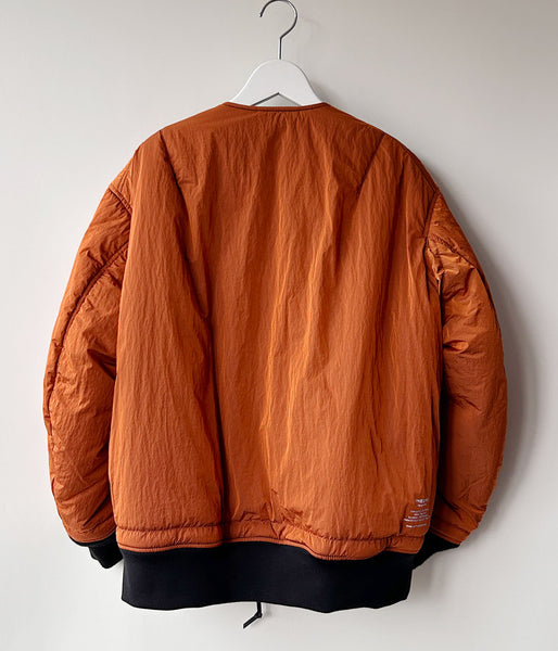 PHEENY/NYLON VAZZERO DUAL FACE FLIGHT JACKET(BLACK)
