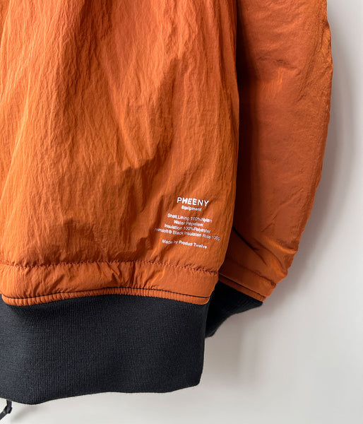 PHEENY/NYLON VAZZERO DUAL FACE FLIGHT JACKET(BLACK)