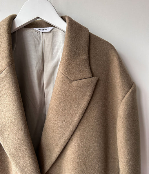 PHEENY/NEEDLE REVER STRETCH JACKET COAT(BEIGE)