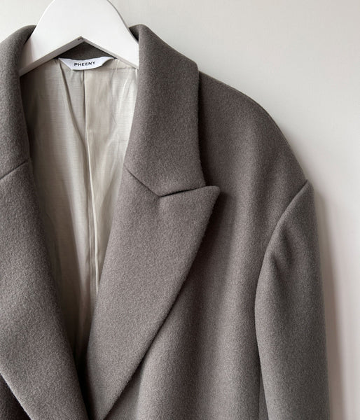 PHEENY/NEEDLE REVER STRETCH JACKET COAT(GRAY)