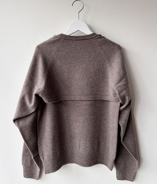 PHEENY/MERINO WOOL CONVERTIBLE BOLERO KNIT(MOCHA)