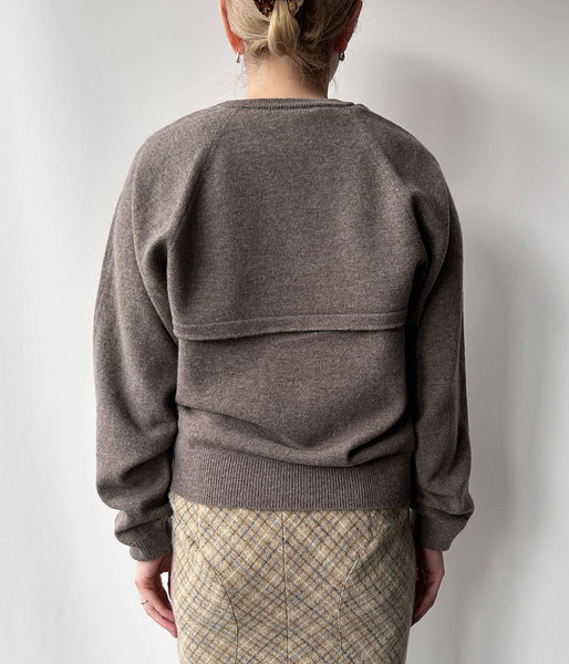 PHEENY/MERINO WOOL CONVERTIBLE BOLERO KNIT(MOCHA)