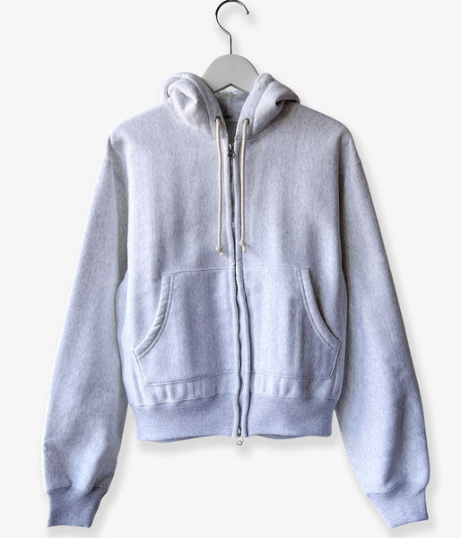 PHEENY/ATHLETIC FLEECE ZIP-UP HOODIE(GRAY)
