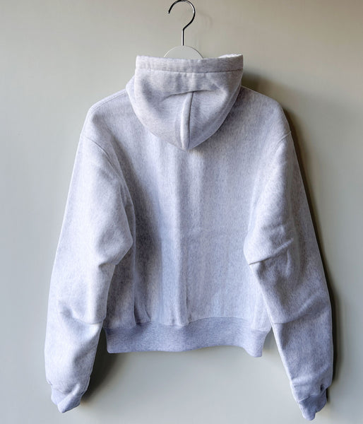 PHEENY/ATHLETIC FLEECE ZIP-UP HOODIE(GRAY)