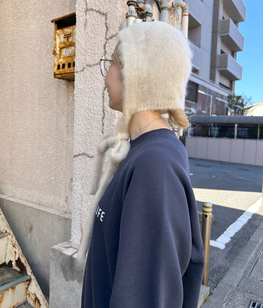 PHEENY/KID MOHAIR BONNET