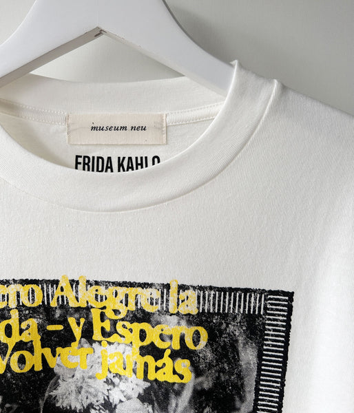 museum neu/Frida Kahlo Hammock Long Sleeve T-shirt(OFF WHITE)