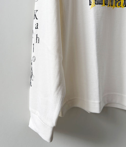 museum neu/Frida Kahlo Hammock Long Sleeve T-shirt(OFF WHITE)