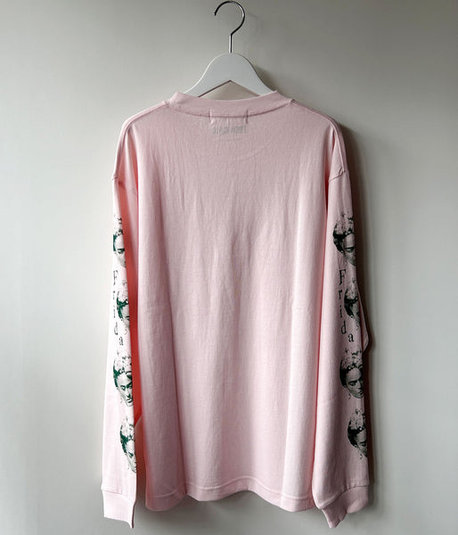 museum neu/Frida Kahlo Hammock Long Sleeve T-shirt(DUSTY PINK)