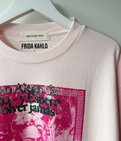 museum neu/Frida Kahlo Hammock Long Sleeve T-shirt(DUSTY PINK)