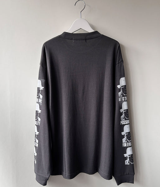 museum neu/Joseph Beuys Warhol Long Sleeve T-shirt(SUMIKURO)