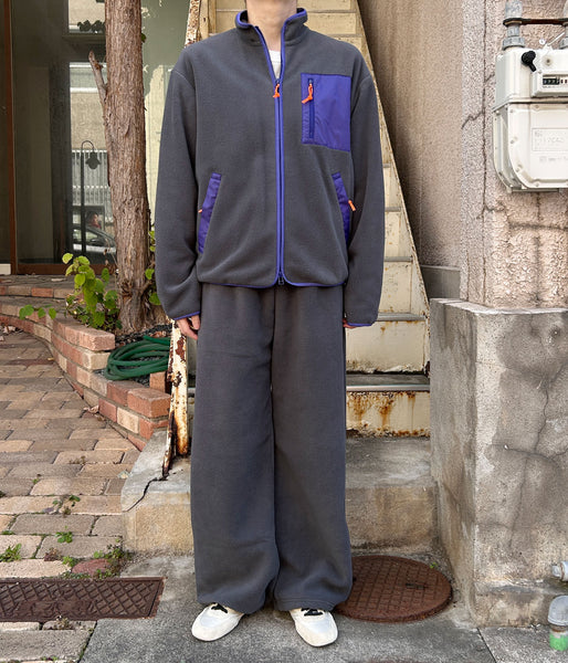 PHEENY/ECO FLEECE ZIP-UP BLOUSON(GRAY)