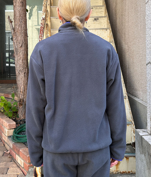 PHEENY/ECO FLEECE ZIP-UP BLOUSON(GRAY)