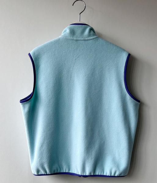 PHEENY/ECO FLEECE ZIP-UP VEST(MINT)