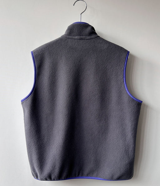 PHEENY/ECO FLEECE ZIP-UP VEST(GRAY)