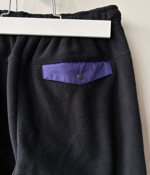 PHEENY/ECO FLEECE WIDE PANTS(BLACK)