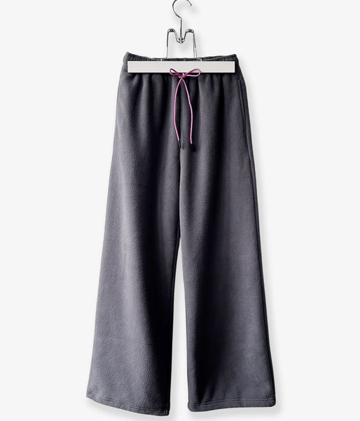 PHEENY/ECO FLEECE WIDE PANTS(GRAY)
