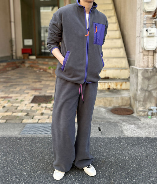 PHEENY/ECO FLEECE WIDE PANTS(GRAY)