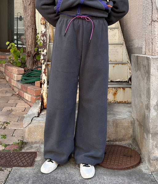 PHEENY/ECO FLEECE WIDE PANTS(GRAY)