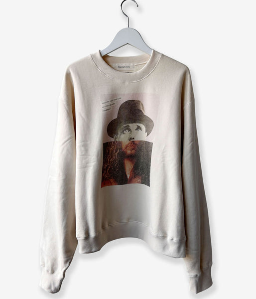 museum neu/Joseph Beuys Hat Sweat Pollover(IVORY)