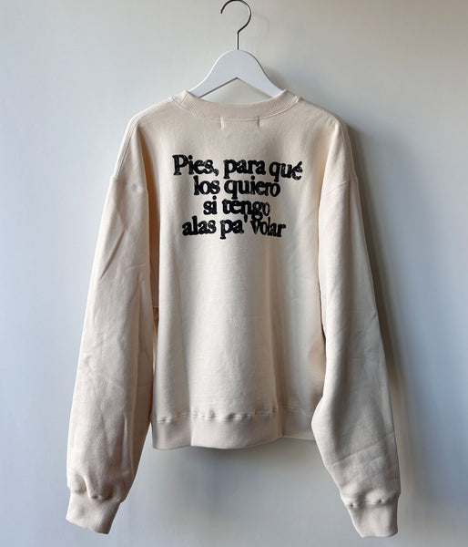 museum neu/Frida Kahlo Hammock Sweat Pullover(IVORY)