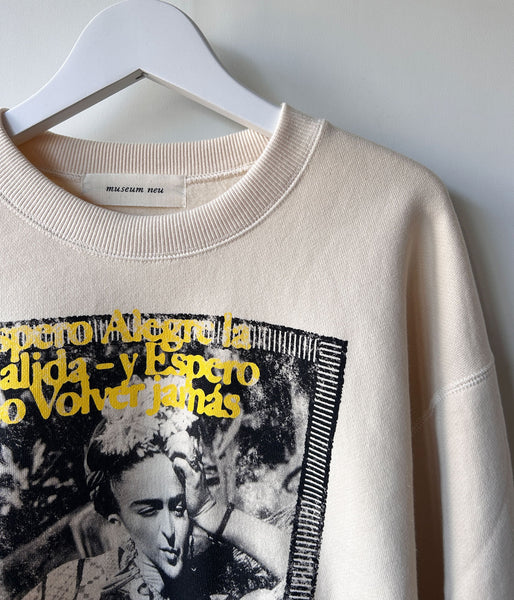 museum neu/Frida Kahlo Hammock Sweat Pullover(IVORY)