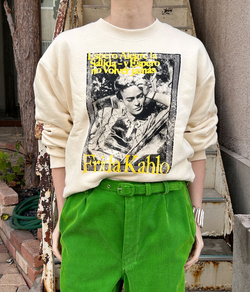 museum neu/Frida Kahlo Hammock Sweat Pullover(IVORY)