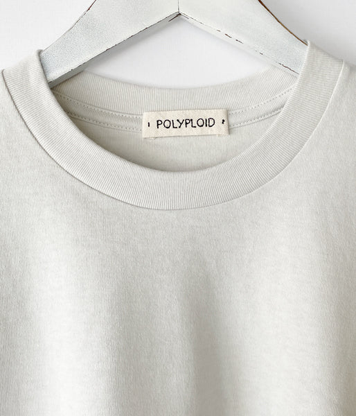 POLYPLOID/T SHIRT C (PALE GRAY)