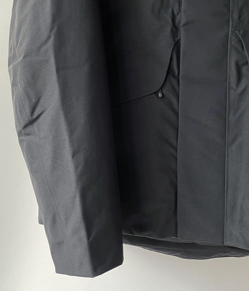 Goldwin Lifestyle/GORE-TEX HOODED DOWN JACKET (BLACK)