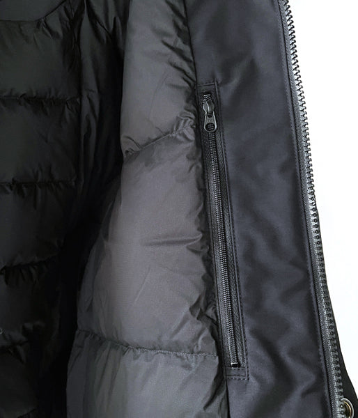 Goldwin Lifestyle/GORE-TEX HOODED DOWN JACKET (BLACK)