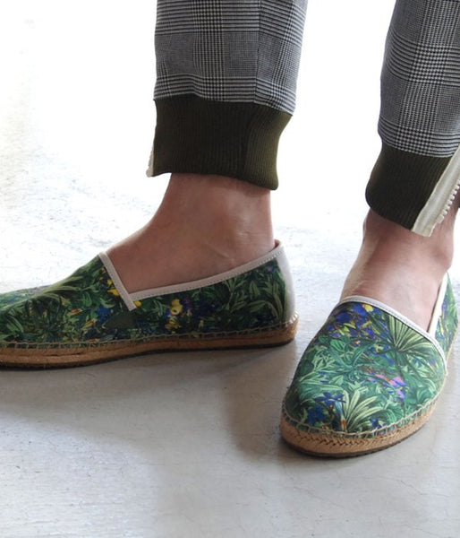 White Mountaineering/WM×UGG TROPICAL PATTERN PRINTED ESPADRILLE