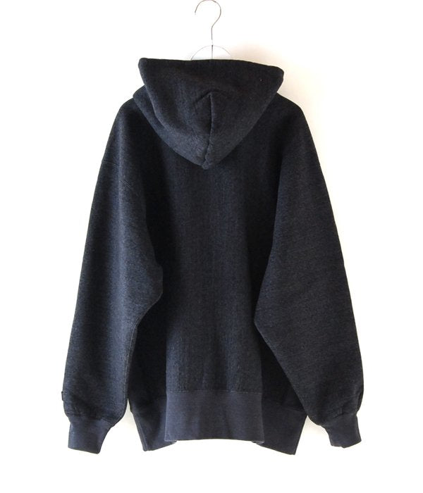 DESCENDANT/PE / ZIPUP HOODED SWEATSHIRT(BKACK)