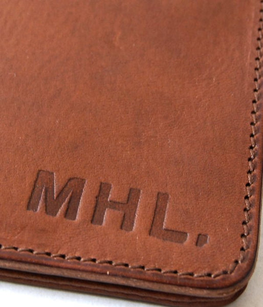 MHL./TOUGH LEATHER LONG(BROWN)