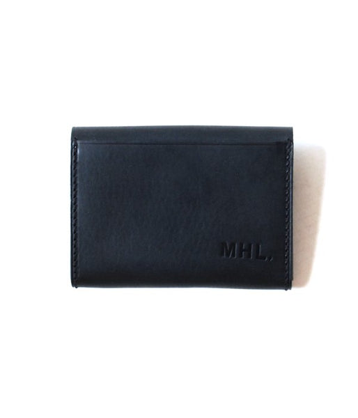 MHL./TOUGH LEATHER CARD CASE(BLACK)