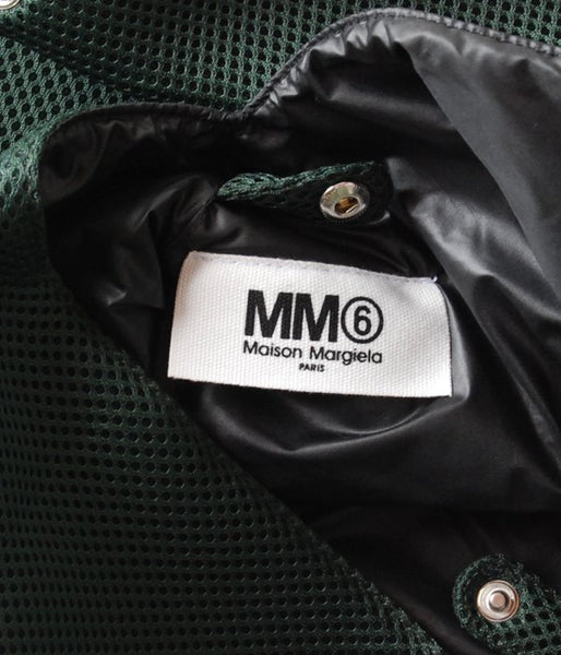 MM6 MAISON MARGIELA/MESH JAPANESE TOTE BAG(GREEN)(4)